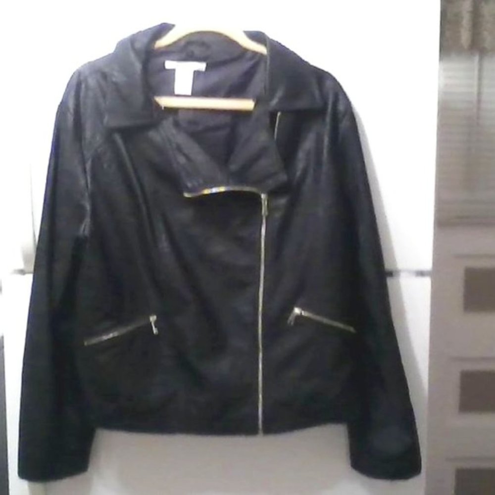 K Jordan FauxLeather Jacket